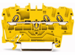 Wago 3vodičová svorkovnice 2,5mm2 žlutá TOPJOBS (2002-1306)