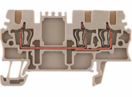 Weidmuller 3vodičová svorkovnice 1,5 mm2 béžová (1775530000)