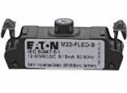 Eaton Flat modrý LED objímka 12-30V AC/DC M22-FLED-B (180796)