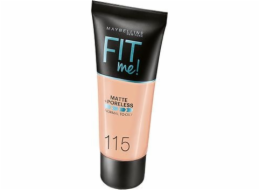 Maybelline Fit Me Liquid Foundation matující make-up na obličej 115 Ivory 30 ml