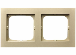 Ospel Sonata double frame champagne gold (R-2R/39)