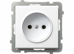 Sonáta Ospel Socket jednoduchá bílá (GP-1R/m/00)