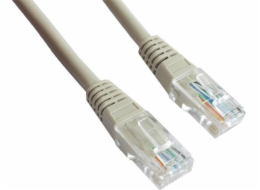 Gembird propojovací kabel RJ45, lisovaný plášť, kat. 5e, UTP, 1m, modrý (PP12-1M/B)