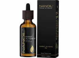 Nanoil NANOIL_Sweet Almond Oil mandlový olej pro péči o vlasy a tělo 50ml