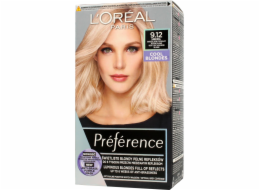 L Oreal Professionnel Preference Hair dye 9.12 Siberia - Very Light Ash Beige Blond 1 bal.