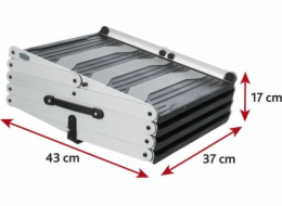 Trixie Skládací schůdky, hliník, šířka: 37 cm/výška do 70 cm/délka: do 160