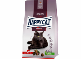 Happy Cat Sterilizované bavorské hovězí, suché krmivo, pro sterilizované kočky, bavorské hovězí maso, 4 kg, sáček