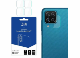 Hybridní sklo 3MK pro objektiv fotoaparátu 3MK Ochrana objektivu Samsung Galaxy M12 [4 PACK]