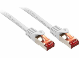 Lindy RJ-45/RJ-45 kat. 6 Bílá 0,5 m (47381)