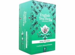 English Tea Sho Hibiscus bylinný čaj se šípky (20x1,75) BIO 35g