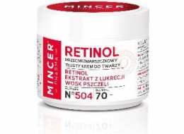 Mincer Pharma Retinol Krém proti vráskám - mastný 70+ č. 504 50ml