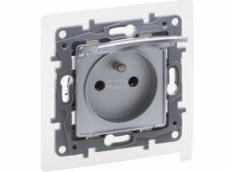 Legrand Niloe Selection Socket 2p+ s IP44 16A 250V bez závěrky, hliníkové šroubovací svorky 762161