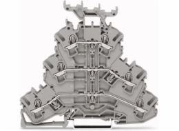 Wago 3patrová svorkovnice 2,5 mm2 šedá (2002-3231)