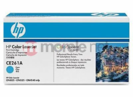 HP toner CE261A č. 648A (azurový)