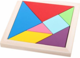 Dřevěné puzzle Askato - Tangram