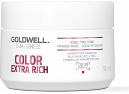 Goldwell Goldwell Dualsenses Color Extra Rich 60sekundová kúra pro lesk pro husté a odolné vlasy 200 ml