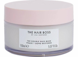 The Hair Boss THE HAIR BOSS_SET Lisa Shepherd The Double Hair Mask Phase 1 a 2 keratinové hydratační masky obnovující strukturu vlasů 2x150ml