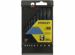 Sada válcových vrtáků Stanley HSS 1 - 10 mm (STA56030)