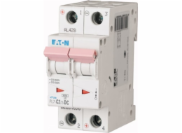 Eaton Jistič 2P C 2A 10kA DC PL7-C2/2-DC 264896