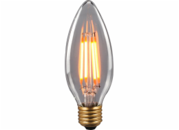 Italux Smoked E27 6W teplá Italux LED žárovka 380635