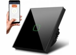 Jednodotykový spínač světel Wi-Fi SMART MCE716B Black