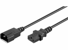 Goobay napájecí kabel IEC C14 - IEC C13 prodlužovací kabel 3m (95287)