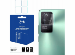 Hybridní sklo pro objektiv fotoaparátu 3MK Ochrana objektivu POCO F4 5G [4 PACK]