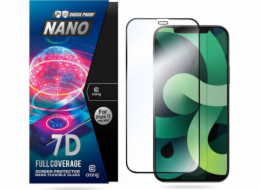 Crong Crong 7D Nano Flexible Glass - 9H hybridní sklo proti praskání pro celou obrazovku iPhone 12 Pro Max