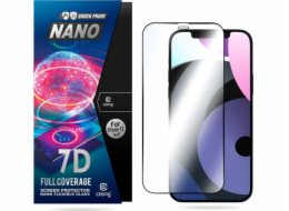 Crong Crong 7D Nano Flexible Glass - 9H hybridní sklo proti praskání pro celou obrazovku iPhone 12 Mini