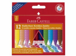 Trojúhelníkové pastelky Faber-Castell Jumbo 12 barev