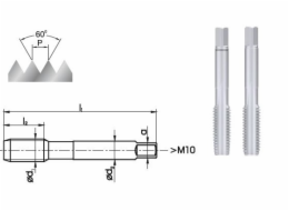 Fanar Ruční závitník M24 2 ks. (A1-220001-0240)