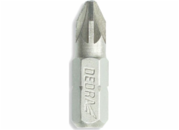 Dedra Pozidriv PZ1x25mm šroubovací bity, 3 ks blistr (18A01PZ10-03)