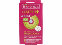 Bielenda Comfort + Active mast na popraskané paty s ureou - změkčující ponožky 2x6ml