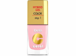 Delia Cosmetics Coral Hybrid Gel Nail email č. 04 pastelově růžová 11ml