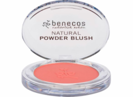 Benecos BENECOS_Natural Powder Blush korálově červená Sassy Salmon 5,5g