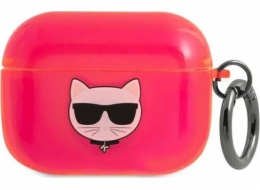 Karl Lagerfeld Case Karl Lagerfeld KLAPUCHFP Apple AirPods Pro kryt růžový/růžový Choupette