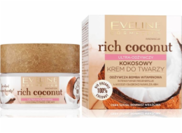 Eveline Rich Coconut kokosový krém na obličej ultra výživný 50 ml