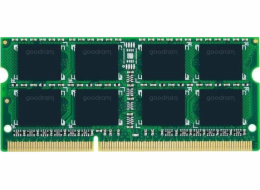 Paměť notebooku GoodRam SODIMM, DDR3, 4 GB, 1333 MHz, CL9 (GR1333S364L9S/4G)