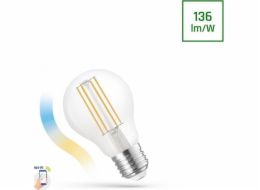 Spectrum LED žárovka GLS 5W E-27 COG 230V CCT+DIMM CLEAR Wi-Fi SMART