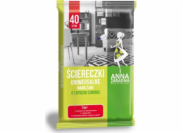 Sponky univerzální vlhčené ubrousky Anna Zaradna 40/p (PP0284)