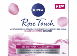 Nivea Rose Touch hydratační krém-gel na obličej 50 ml