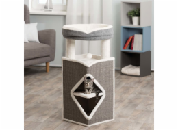 Trixie Cat Tower Arma, 98 cm, šedo/modrá