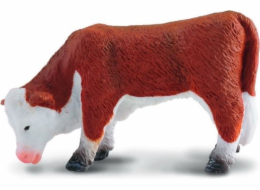 Figurka Collecta Hereford na pastvě telat. velikost S (COLL0182)