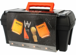 Wars Wars Dárková sada - Classic Box (voda po/holení 90ml + krém na holení 65g + kolínská voda 90ml + kartáček)