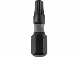 Nástavce pro rázové šroubováky DEDRA. Torx T10/15/20/25/30/40x25mm, 6ks