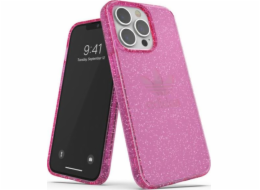 Adidas Adidas OR ochranné pouzdro pro iPhone 13 Pro / 13 6.1 Clear Case Glitter pink/pink 47121