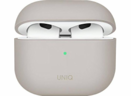 Uniq UNIQ Lino Apple AirPods 3 silikonové pouzdro béžové/béžové
