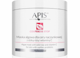 APIS APIS Couperose-Stop Algae Mask maska na řasy pro cévní pokožku s divokou růží a vitamínem C 200g | DOPRAVA ZDARMA OD 250 PLN