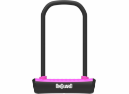 ONGUARD U-Lock zámek na kolo Neon růžový 115x230 mm (8153PN)