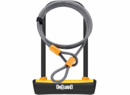 ONGUARD U-Lock zámek na kolo Neon oranžový 10x1200 mm (8154OR)